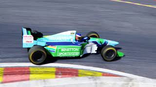 F1 1994 Michael Schumacher MSC Benetton B194 Ford Spa Assetto Corsa [upl. by Schapira263]