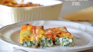 CANNELLONI RICOTTA E SPINACI [upl. by Koenig]