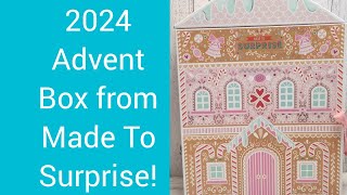 Advent Box from Made to Surprise 2024 [upl. by Ahsiuqat]