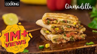 Quesadilla  Veg Quesadilla Recipe  Cheesy Quesadilla  Mexican style Quesadilla  Tortilla Recipe [upl. by Avihs]