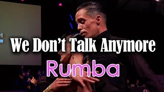 RUMBA  Dj Ice  We Dont Talk Anymore 25 BPM [upl. by Anatnahs331]