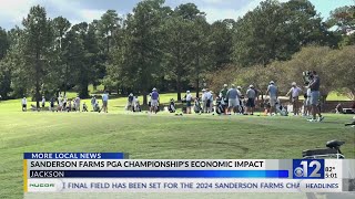 2024 Sanderson Farms Championship expected to bring economic boost to Jackson [upl. by Fredel]