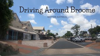 Driving Around Broome Western Australia [upl. by Abbi46]