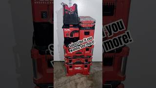 Milwaukee Pack Out packsystem packout milwaukee carpentry bluecollar toolbox m18fuel [upl. by Brookhouse]