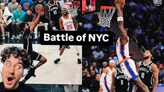 Knicks vs Nets HighlightsReaction [upl. by Scheider]