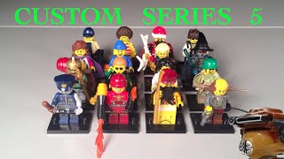 CroffStudios Custom Minifigures Series 5 [upl. by Isborne898]