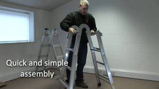 The Multiposition Mighty Ladder from Rhino Ladders [upl. by Aled]