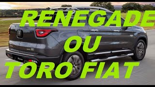 FIAT TORO 2025 OU JEEP RENEGADE 2025 [upl. by Yarazed]