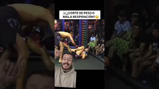 Por que creen que este peleador se desplomó en la mitad del combate 🤔 ufc mma bjj [upl. by Ybrad749]