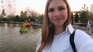 vlog 🌱 ВДВОЕМ С МУЖЕМ  РАСПАКОВКИ РАЗНОГО ДОБРА  КУЧА ШАРОВ  ИДЁМ В ЦЕНТРАЛЬНЫЙ ПАРК ВОЛГОГРАДА [upl. by Gney999]