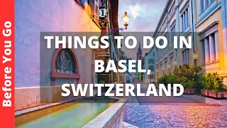 Basel Switzerland Travel Guide 10 BEST Things to Do in Basel [upl. by Cony]