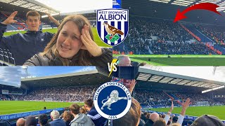 WBA VS MILLWALL VLOG  MILLWALL COME TO TOWN IN ALBION STALEMATE [upl. by Hernando577]