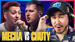 LA BATALLA CON MÁS NIVEL DE LA INTERNACIONAL  Mecha vs Chuty REACCIÓN Red Bull Batalla 2023 [upl. by Merchant]