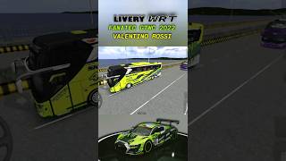 Livery WRT TEAM  Valentino Rossi  Bussid livery bussid shortvideo [upl. by Trefler]