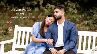 live wedding ceremony harwinder amp navnit 17  11  2024  sunny wedding photography italy [upl. by Routh]