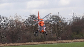 Spektakulärer Start vom Christoph 9 Großeinsatz der Feuerwehr Ratingen [upl. by Gatian118]