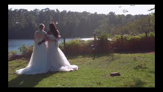 Melyssa amp Amy Wedding Highlights Video Filmed at Nunsmere Hall [upl. by Kokaras]