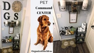 Pet Organization Ideas How to Organize Your pet supplies [upl. by Aleekat]