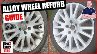 Alloy Wheel Refurbishment DIY Guide [upl. by Leftwich]