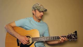 The Blues Man  Alan Jackson  Guitar Lesson  Tutorial [upl. by Woll]