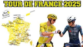 Il percorso del Tour de France 2025 [upl. by Iat413]