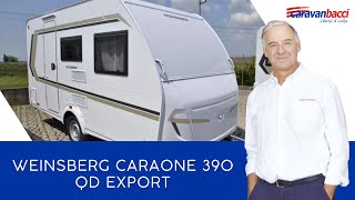 Presentazione Caravan Weinsberg 390 QD export  NUOVO [upl. by Lorianne]