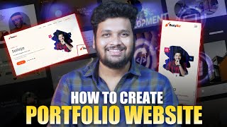 How to Create a Portfolio Website in 2024  Easy for Freelancers Designers and Content Creators [upl. by Courcy189]