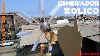 Como Construir un Generador Eólico PARTE 1Eólico Home Generator [upl. by Avie702]