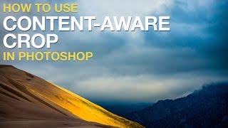 How to Use ContentAware Crop in Photoshop Our CC 20155 Update Series [upl. by Enirual]