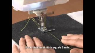 Brother Stitch Guide Foot [upl. by Dempsey]