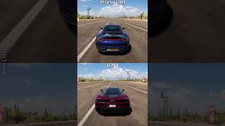 Forza Horizon 5  Porsche 911 Carrera S 2019 vs McLaren GT 2020 Festival Drag Race Stock [upl. by Neelya]