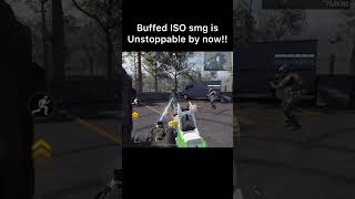 Buffed ISO smg is Unstoppable By Now codm codmobile shorts [upl. by Kyred]