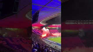 16000 Magdeburg Fans in Berlin  160224 Choreo amp Pyroshow magdeburg herthabsc choreo pyro [upl. by Hassi]