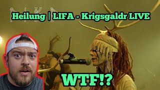 Heilung  LIFA Krigsgaldr LIVE  Reaction [upl. by Lenny15]