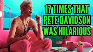 17 Times That Pete Davidson Was Hilarious SNL [upl. by Orteip598]