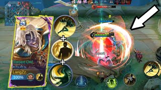 NEW BEST KHUFRA ROTATION IN SOLO RANK KHUFRA GAMEPLAY BEST BUILD 2024  MLBB [upl. by Portie]