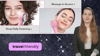 Facial Cleansing Brush Face Scrubber Alyfini Silicone Electric Deep Cleaning Exfoliating Brush with [upl. by Jone116]