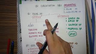 CLASSIFICATIONS OF AMINO ACIDS 🔥 IN HINDI  VASUDEVAN  SATYANARAYAN  BIOCHEMISTRY💥 [upl. by Eilis]