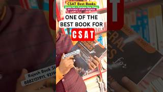 Csat best book  Best books for csat  Books for upsc csat csat upsc [upl. by Rorke]