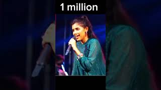 Ankita bhattacharya viral song😲 viralshort 1 million views on YouTube 🤠💥😎 [upl. by Demetre]