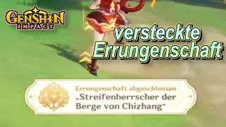 Genshin Impact  Streifenherrscher der Berge von Chizhang Versteckte Errungenschaft freischalten🔥 [upl. by Latin]