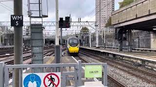 Avanti and London overground rail at London Euston station October 24 [upl. by Darach]