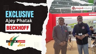 Exclusive l Ajey Phatak Beckhoff Automation India  IMTEX Forming 2024 [upl. by Thecla505]