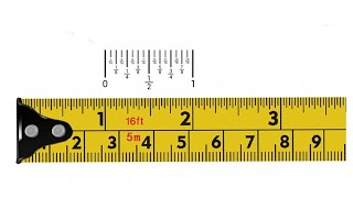 Como usar y leer la Cinta de Medir o Flexometro centímetros y pulgadas [upl. by Lebna]