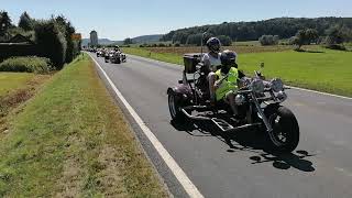 4 TrikeTreffen bei den Dreiradfahrern in Thalau 1215082021 Ankunft nach der Ausfahrt [upl. by Tnecnivleahcim]