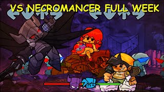 VS NECROMANCER Full week  Friday Night Funkin Mod [upl. by Fenelia]