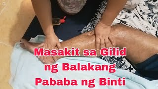 Masakit sa Gilid ng Balakang pababa sa Hita at Binti [upl. by Llennahs]