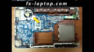 Disassembly HP Pavilion dv6 3000  replacement clean take apart keyboard screen battery [upl. by Enitsirhc230]