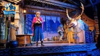 Enjoy Frozen A Musical Invitation at Disneyland Paris  Full Show POV [upl. by Merla]