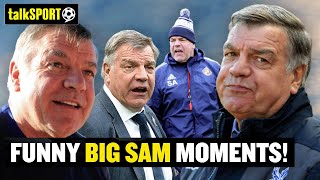 Funny Sam Allardyce moments ahead of his return to the Premier League 🤣 [upl. by Eimareg]